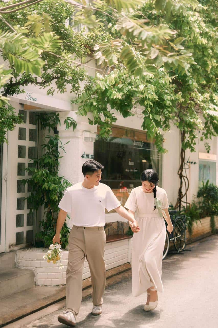 concept ảnh cưới street style